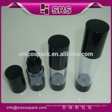 SRS 15ml 30ml 50ml acrílico produtos sem ar para cuidados com a pele e vazio creme recipiente cosmético bomba plástico garrafa